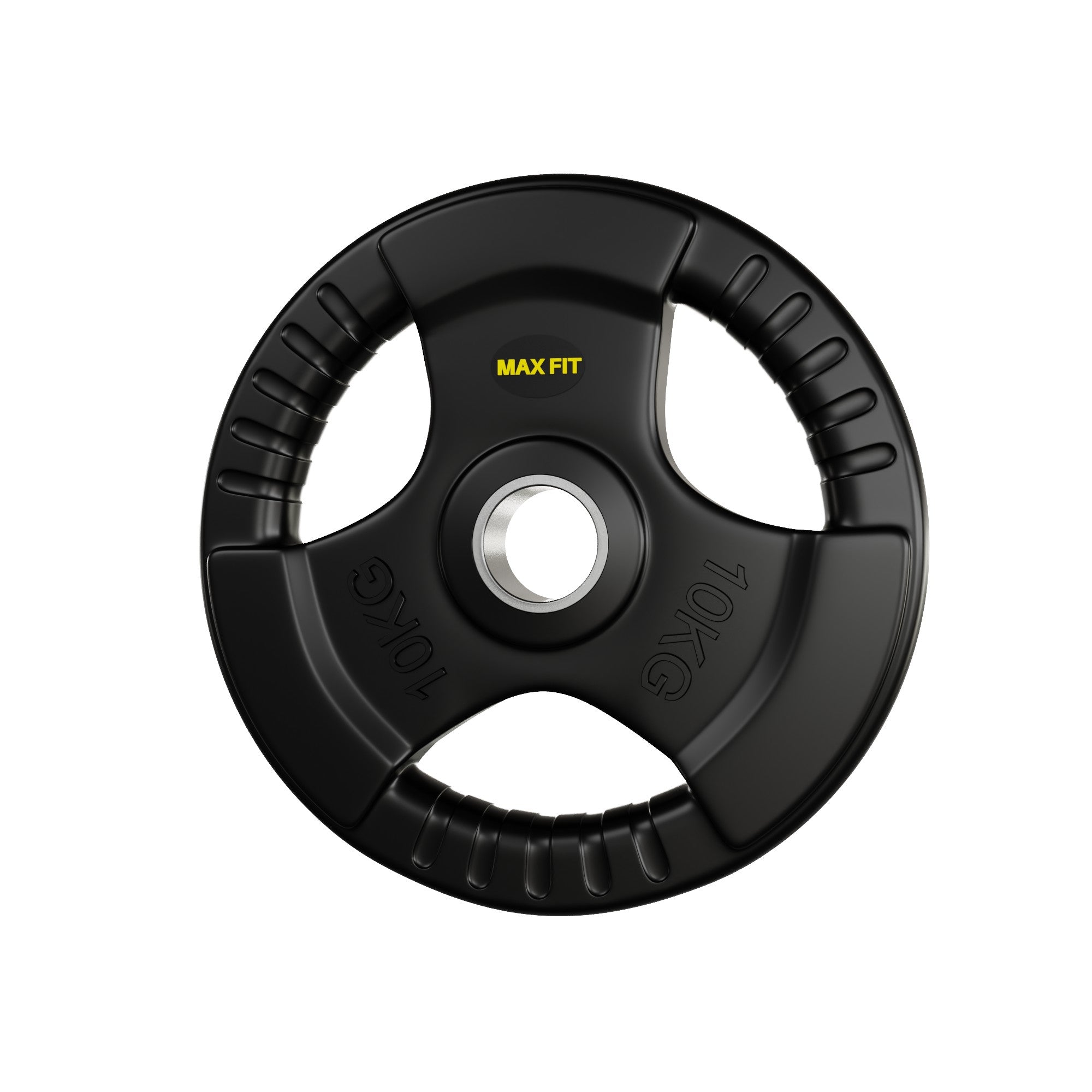 Maxfit Olympic Tri Grip Rubber Weight Plates