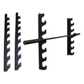 8-Tier Wall Mounted Barbell Rack