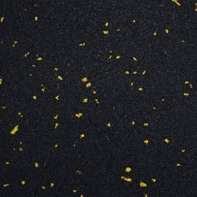 Rubber Gym Flooring 15mm Yellow Speckles