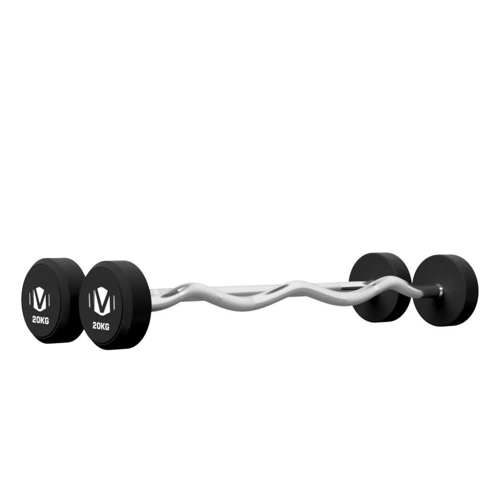 PU Barbell Set And Barbell Rack