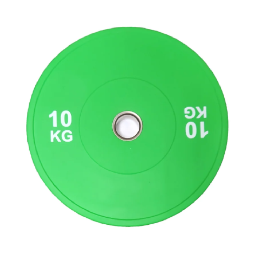 PRE-LOVED Rubber Bumper Plates (Colour-Coded) - Sold as Pair
