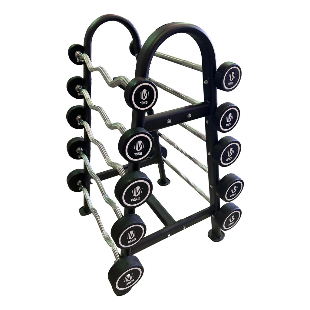 PU Barbell Set And Barbell Rack
